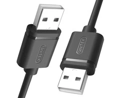 UNITEK Y-C442GBK Unitek USB laidas USB2.0 AM-AM, 1,5m Y-C442GBK