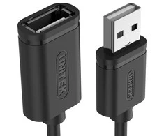 UNITEK Y-C459GBK Unitek USB plėtinio keitiklis USB3.0 AM-AF, 2,0m Y-C459GBK