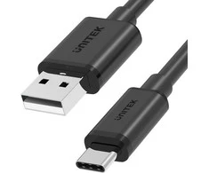 Unitek Kabelis USB-A ir USB-C 2.0 480 Mbps 1m