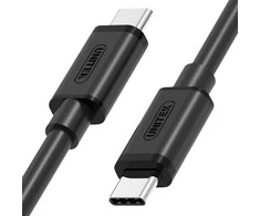 UNITEK Y-C477BK Unitek C tipo USB kabelis į C tipo USB, Y-C477BK