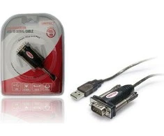 UNITEK Y-105A Unitek Adapteris USB į Serial + adapteris DB9F/DB25M, Y-105A