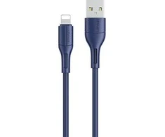 USAMS Kabelis U68 lightning 2A Fast Charge 1m mėlynos spalvos SJ500USB03 (US-SJ500)