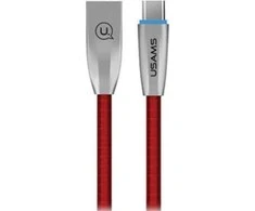 USAMS pintas kabelis U-Light USB-Craudonos spalvos 1,2m TCZSUSB04 (US-SJ184)