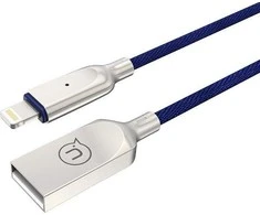 USAMS Power-off U-Sun Lightning Kabelis mėlynas 1.9m IPYSUSB202 (US-SJ170)