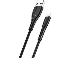 USAMS Kabelis U35 lightning 2A Fast Charge1m juodos spalvos SJ364USB01 (US-SJ364)