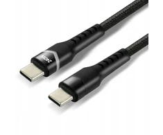USB-C / USB-C LED RGB KABELIS everActive CBB-1PDRS 100cm 48V 5A 240W