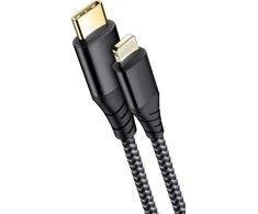 „MyScreen MSP Kevlar“ USB-C į „Lightning“ laidas 1,2 m