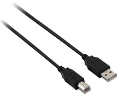 USB kabelis V7 USB-A - mikro B 3 m Juodieji (V7 E2USB2AB- 03M)