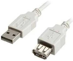 VALUE USB 2.0 kabelis, A - A, V/F 3 m, 3 m, USB A, USB A, Kištukas/Lietuvis, 0,48 Gbit/s, Baltas