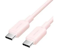 Kabelis USB Vention CABLE USB-C TO USB-C/1M Rožinis TRCPF