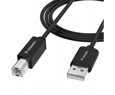 Wozinsky WKDDY4S USB-B - USB-A 480Mb/s kabelis 1 m - juodas