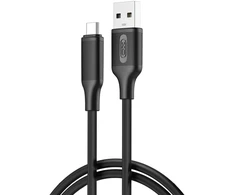 XO kabelis NB265 USB – USB-C 1,0m 3A juodas