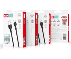 XO kabelis NB200 USB - Lightning 2,0m 2.1A juodos spalvos