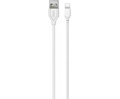 XO kabelis NB103 USB - USB-C 1,0 m 2,1A baltos spalvos