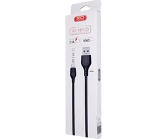 XO laidas NB103 USB – USB-C 2,0 m 2,1A juodas