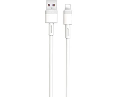 XO kabelis NB-Q166 USB - Lightning 1,0 m 5A, baltas