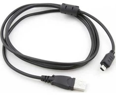 USB kabelis Xrec USB-A - mini vaizduoklis Uostas 1,5 m Juodas (SB2910)