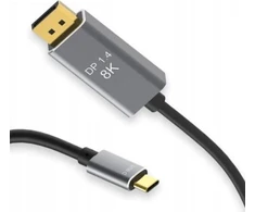 Kabelis USB Zenwire USB-C - DisplayPort 2 m Pilka (1014354000)