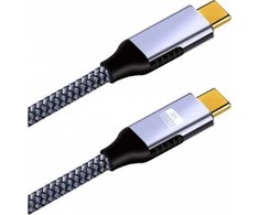 USB kabelis Zenwire USB-C - USB-C 1 m pilkas (1028757812)