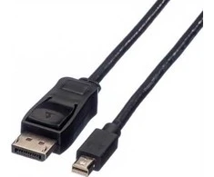 Value „DisplayPort Mini“ – „DisplayPort“ laidas 2 m juodas (11.99.5635)