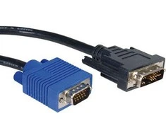 Kabelis Value DVI- A - D- Sub (VGA) 2m juoda (11.99.5420)