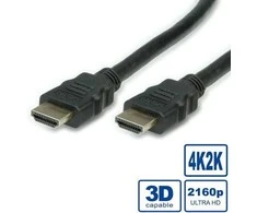 VALUE Kabelis HDMI Ultra HD+Ethernet juodas 2.0m