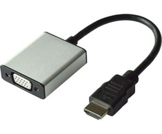 Adapteris AV Value HDMI - D-Sub (VGA) + Jack 3.5mm sidabrinė (12.99.3119)