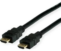 Value Vertė VERTĖ HDMI UltraHD Cable Clip S Ethernet kabelis 1m