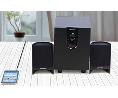 Vention 2xRCA - 3.5mm audio kabelis 1m - juodas