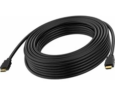 „Kabelis Vision VISION Professional“ diegimo HDMI laidas – VISAMĖ GARANTIJA – 8K esant 30 Hz – HDMI versija 2.1 – 48 Gbps – Dvigubas ekranavimas – Paauksuotos jungtys – HDMI (M) – HDMI (M) – Išorinis skersmuo 8 mm – AWG 26–10 m – Juoda