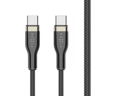 Fixed Ištaisyta | Pintas kabelis USB-C/USB-C, 2m, 100W | FIXDB-CC2-BK