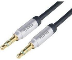 Kabelis Yenkee Jack 3,5 mm - Jack 3,5 mm 2 m juodas (35046233)