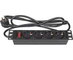 GoodConnections „Alcasa Good Connections“ 19 colių PDU 4 lizdų maitinimo lizdas (GC-N0103)