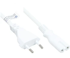 Nezatříděno Kabelis zasilający Alcasa Good Connections Euro-kabelis do C7/Euro 8 Bu. balta 7,5m