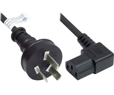 Good Connections Alcasa P8031-S018 maitinimo laidas Juoda 1,8 m I tipo maitinimo kištukas plokštė