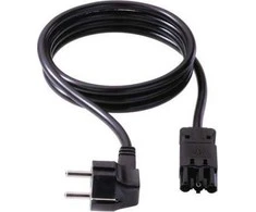 Bachmann maitinimo kabelis BACHMANN maitinimo kabelis su įžeminimu kontaktams/įrenginiams GST18-3, be halogenų, juodas, 5 m
