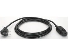 Kabelis zasilający Bachmann Bachmann Kaltgerätezuleitung 3m juodas 1 Steck. - H05VV-F 3G 1.50mm˛ - 352.175