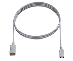 Maitinimo kabelis Bachmann Ilgintuvas IEC H05VV-F 3G1.0mm², C14 / C13, pilkas, 0,75 m (19.07.2878)