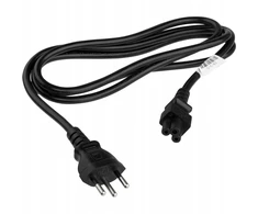 Keine Marke Kabelis zasilający Diverse NN Power Cable – Switzerland Type C5 – 1.8 m – Juodas