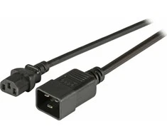 Maitinimo kabelis EFB EFB Elektronik EK531.1,8V2 maitinimo kabelis Juodas 1.8 m C20 skydelis C13 panelis