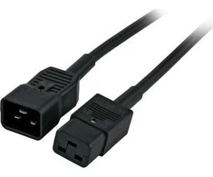 Efb Elektronik EFB maitinimo kabelio prailgintuvas šaldymo įrangai C20 180°-C19 180° SW 5.0m 3x1.50mm