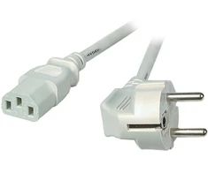 Efb Elektronik Kabelis zasilający EFB Kabelis zasilające ochrona kontaktu 90°-C13 180° pilka 3.0m 3x1.00m