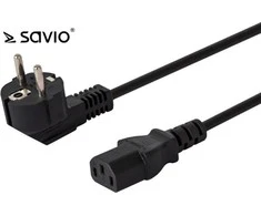 Maitinimo Laidas - Savio Schuko IEC C13 1,8 m CL-98
