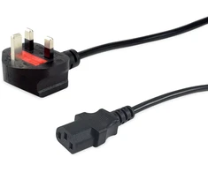 Kabelis zasilający Equip Equip 112300 kabelis zasilające Juodas 2 m IEC C13 BS 1363