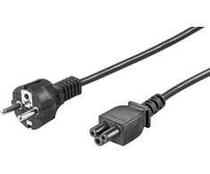 Assmann Electronic Goobay 3 kontaktų maitinimo laidas nešiojamiesiems kompiuteriams, tiesus, 1,8 m (93586)