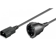 MANHATTAN maitinimo adapterio kabelis IEC320 C14 į Schuko F 1,5 m