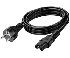 Kabelis zasilający MediaRange Zasilające juoda 1,5 m CEE7/7 IEC C13 (MRCS345)