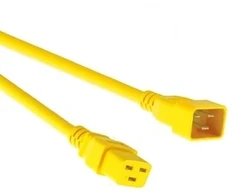 Kabelis zasilający Mercodan Str�mkabel Gul C20-C19 (509780141)