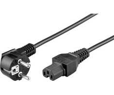 MicroConnect Maitinimo laidas CEE 7/7 - C15 1m