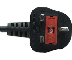Efb Accs Kabelis zasilający OWC 1.0M (39'') C7 2-Pin Power Cord with Type G Wall Plug